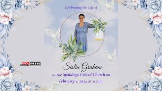 Thanksgiving Service For the life of Sislin Graham [upl. by Midian]