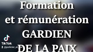 La formation et la rémunération dun gardien de la paix  Série GPX  Ep 3 [upl. by Oile]