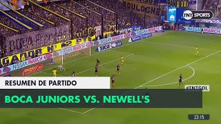 Resumen de Boca Juniors vs Newells 31  Fecha 24  Superliga Argentina 20172018 [upl. by Sonaj]