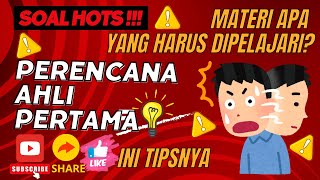 PERENCANA AHLI PERTAMA BINGUNG BELAJAR DARI MANA AYO latihan SOAL HOTS DAN ada TIPSNYA Part 2 [upl. by Felita]