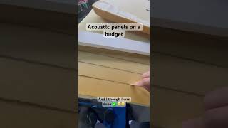 Acoustic panels music diy [upl. by Suertemed]