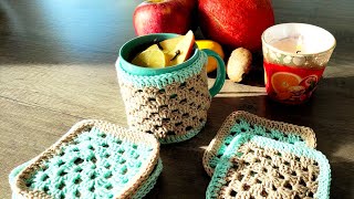 Ogrzewacz na kubek  krok po kroku  szybko i łatwo  Cup warmer very easy [upl. by Ellyn]