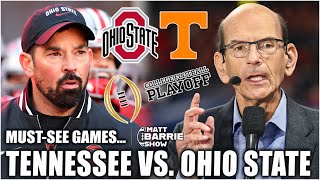 Paul Finebaum REVEALS the MUSTSEE College Football Playoff matchups 👀  The Matt Barrie Show [upl. by Oiralednac]