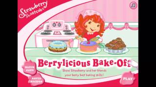 cooking game videoStrawberry Shortcake Berrylicious Bake Off [upl. by Kinchen]