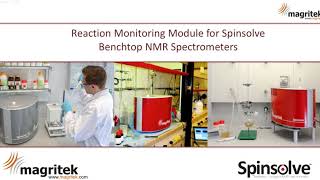 Reaction Monitoring Software demo for Spinsolve Benchtop NMR [upl. by Gillett382]