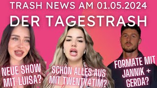 Luisa Neue Show🎉 Kim Virginia Alles aus mit Twenty4Tim💔 JannikGerda in Formaten📺 [upl. by Warwick]