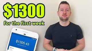 How to earn for debutant on the cryptocurrency exchange Profit 1300 for the first week [upl. by Aicertap]