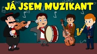 Písničky pro děti a nejmenší  Já jsem muzikant  23 min [upl. by Yekcin]