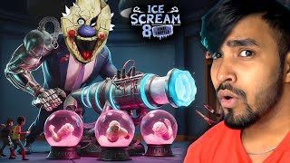 FINALLY MY ALL FRIENDS ESCAPED FROM ICECREAM UNCLE  TECHNO GAMERZ ICESCREAM 8 HORROR GAMEPLAY [upl. by Parrnell]