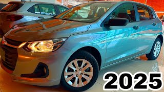 NOVO CHEVROLET ONIX 2025 VERSÃO DE ENTRADA TURBO AT  20 MIL REAIS MAIS BARATO PARA PCD [upl. by Kabab]