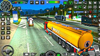 Oil Tanker Transport Offroad Driving Simulator  Cargo Truck Driver Pro 3D  Android GamePlay [upl. by Joete62]