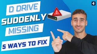 D Drive Suddenly Missing in Windows 1011 Solved with 5 Solutions [upl. by Raybourne980]