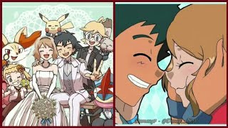 Ash x Sarena FOREVER  Counting Stars Best of Amourshipping [upl. by Naejeillib]