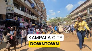 How Kampala downtown 🇺🇬 looks like this year 2024 [upl. by Grous]