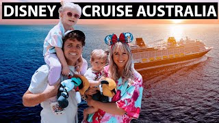 Our Families First DISNEY CRUISE in Australia [upl. by Patman]