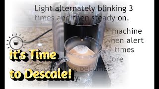 How To Descale a Nespresso VertuoLine Machine Step by Step [upl. by Fayola]