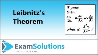 Leibnitzs Theorem  introduction  ExamSolutions [upl. by Busey564]