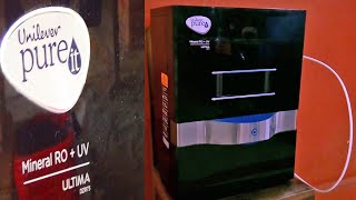 Unilever Pureit Ultima Mineral ROUV  Pureit Smart Water Purifier Installation  How it works [upl. by Aleel]