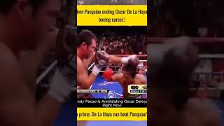 MANNY PACQUIAO vs OSCAR DE LA HOYA  boxing sports shorts short shortsvideo [upl. by Burke150]