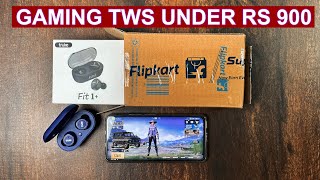 Truke Fit 1 plus Flipkart Unboxing amp Review  Under 900 Gaming TWS Review  NO Promotion 🔥 [upl. by Aetnahc]