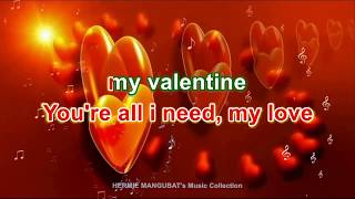 quotMy Valentinequot by Martina McBride  KaraokeMinus One with Lyrics [upl. by Etra]