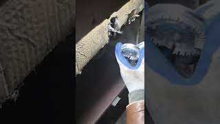 Deburring metal surface vibration polishing grinding and washing goods [upl. by Puglia595]