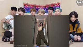 BTS REACTION Kika Kim XO Team Tik Tok Top [upl. by Tucky619]