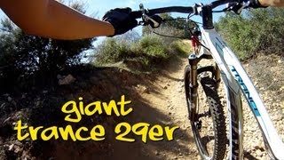 2013 Trance X 29er 0  Ride Giant Demo Tour Mountain Biking [upl. by Dadinirt]