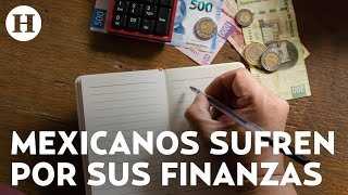 Inegi señala que más del 50 de los mexicanos sufren de estrés financiero [upl. by Errick420]