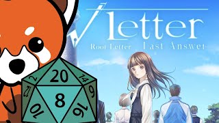 Root Letter Last Answer  Video Game Review [upl. by Kass]