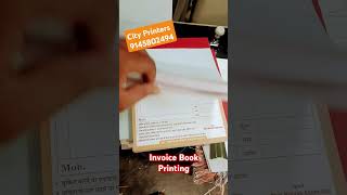 Invoice Book  Bill Book Printing Service in Maharashtra printingshop printing printingsolution [upl. by Lette]