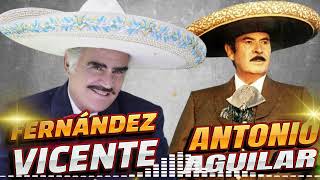 Lo Mejor de Antonio Aguilar amp Vicente Fernandez 🎤 Rancheras de Oro Vol 02 🎶 [upl. by Mahgirb]