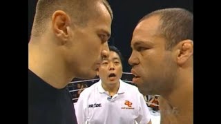 Wanderlei Silva vs Mirko Cro Cop Pride 20 Armed and Ready  First Fight [upl. by Benoit]