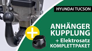 Anhängerkupplung schwenkbar HYUNDAI TUCSON  Brink Komplettsatz  Montage von Rameder [upl. by Soracco637]