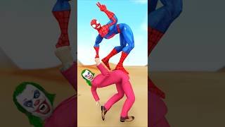 Who is Stronger Spiderman vs Joker Venom Aquaman gta spiderman funnyvideo homemaranha [upl. by Bradlee]