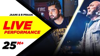 Jaani  B Praak  Urban Singh Crew  Live Performance  Royal Stag Radio Mirchi Awards 2017 [upl. by Cirdla]