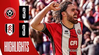 Sheffield United 33 Fulham  Premier League highlights [upl. by Nawad]