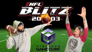 NFL BLITZ 2003  Head To Head Challenge  RetroPie Guy Gamecube Emulation Retro Gaming [upl. by Ogdan332]