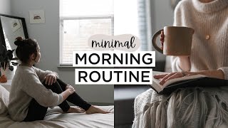 MINIMAL MORNING ROUTINE  Hygge Habits  Intentional Living [upl. by Tacye]