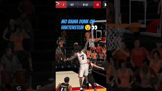 Mo Bamba Dunk on Hartenstein  NBA Live Mobile  shorts  😯🧐 [upl. by Anilegnave]