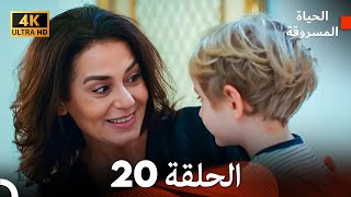 4K Arabic Dubbed الحياة المسروقة  الحلقة 20 [upl. by Frants]