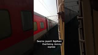 Rajdhani Express ka bhaukal rajdhani ahmedabad viralshorts shortsfeed shorts train newdelhi [upl. by Raamal]