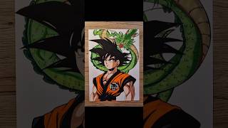 Shenlong drawing from Dragonball anime shorts art fyp [upl. by Grew529]