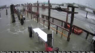 Hubbards Marina Dock Cam  Johns Pass  Madeira Beach FL  httpsHubbardsMarinacom [upl. by Nyl]