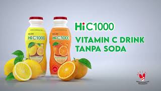 HiC1000 VITAMIN C DRINK TANPA SODA JELAS BEDA [upl. by Nwatna609]