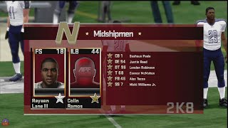 Midshipmen vs Legends APF 2K8 [upl. by Brantley]