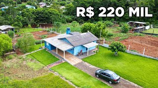 VENDIDO CASA À VENDA EM SANTA CATARINA FRUTAS PLANTAS E ÁGUA [upl. by Turnbull]