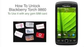 How To Unlock a Blackberry Torch 9860  Learn How To Unlock a Blackberry Torch 9860 Here [upl. by Ydnis190]