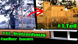 DIY Spielturm  Baumhaus selber bauen 1Teil [upl. by Indnahc]