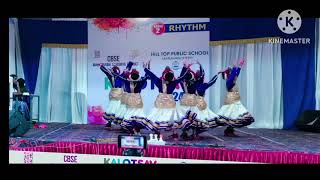 CBSE District kalolsav 2024group dance hilltop public school maravancherymalikapurathamma [upl. by Fayette]